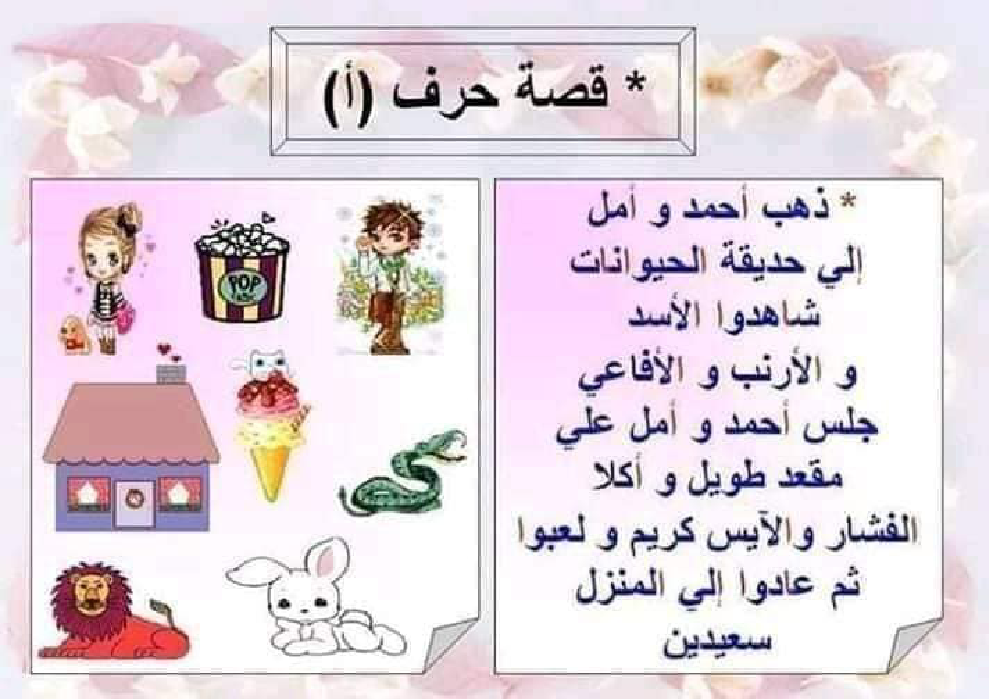 قصص الحروف